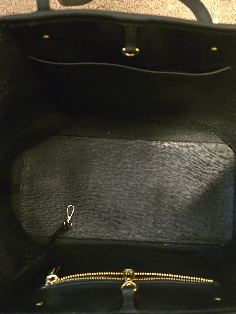 Michael Kors Large Jet set Striped Leather Tote - Picture 8 of 8
